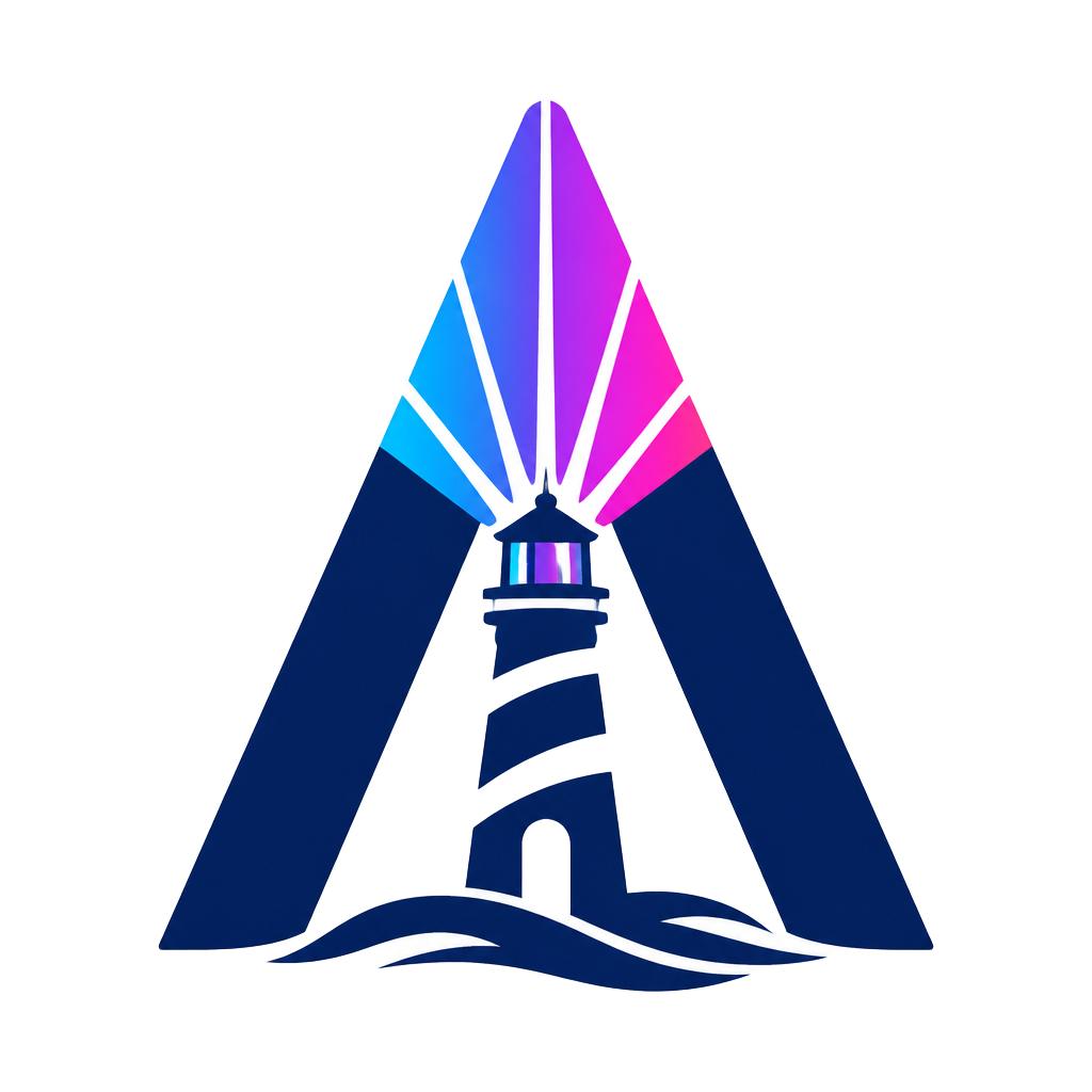 Lighthouse A logo concept for AIVAST