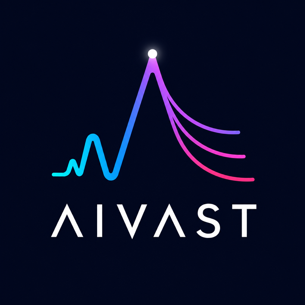 Pulse A logo concept for AIVAST