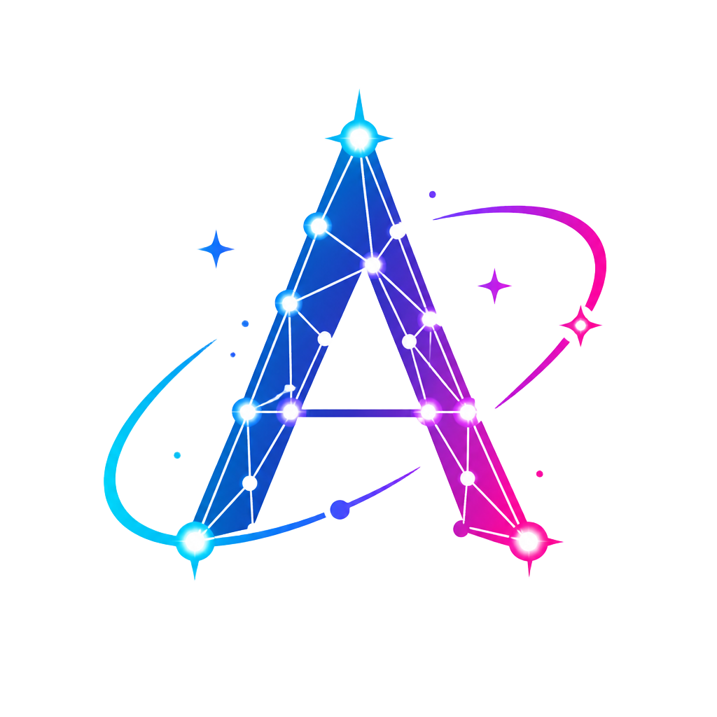 Constellation A logo concept for AIVAST